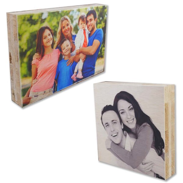 תמונה על בלוק עץ 10X15